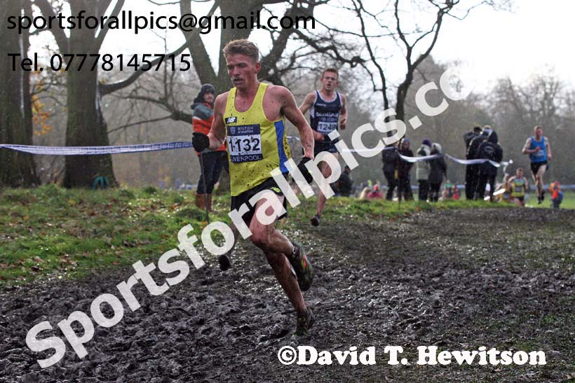 Senior men and under-23 mens 2017 British Athletics Liverpool Cross Challenge, Sefton Park, Liverpool. Photo:  David T. Hewitson/Sports for All Pics